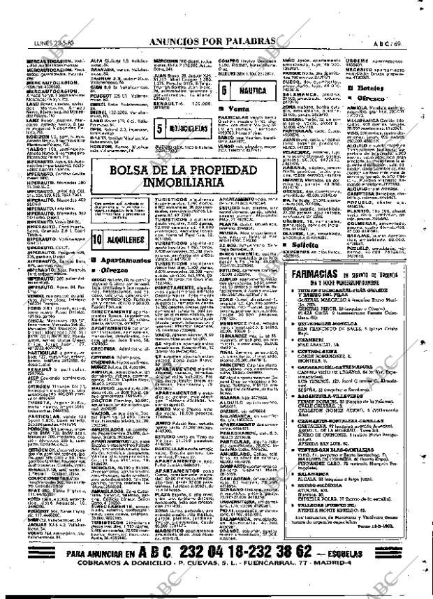 ABC MADRID 23-05-1983 página 69