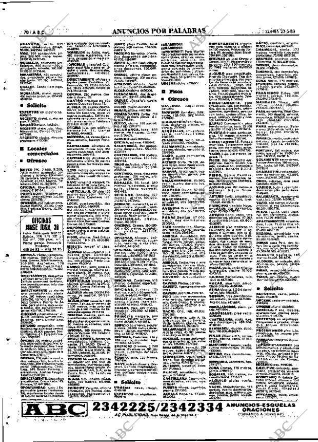 ABC MADRID 23-05-1983 página 70