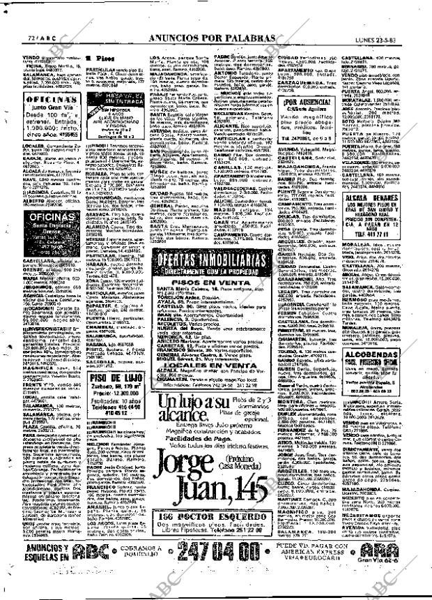 ABC MADRID 23-05-1983 página 72