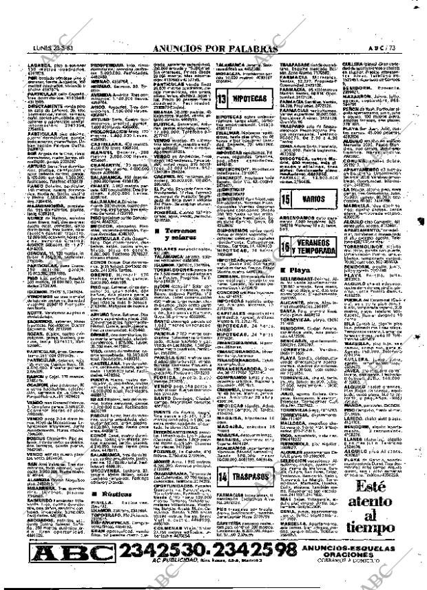 ABC MADRID 23-05-1983 página 73