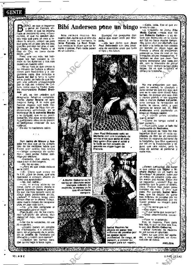 ABC MADRID 23-05-1983 página 90