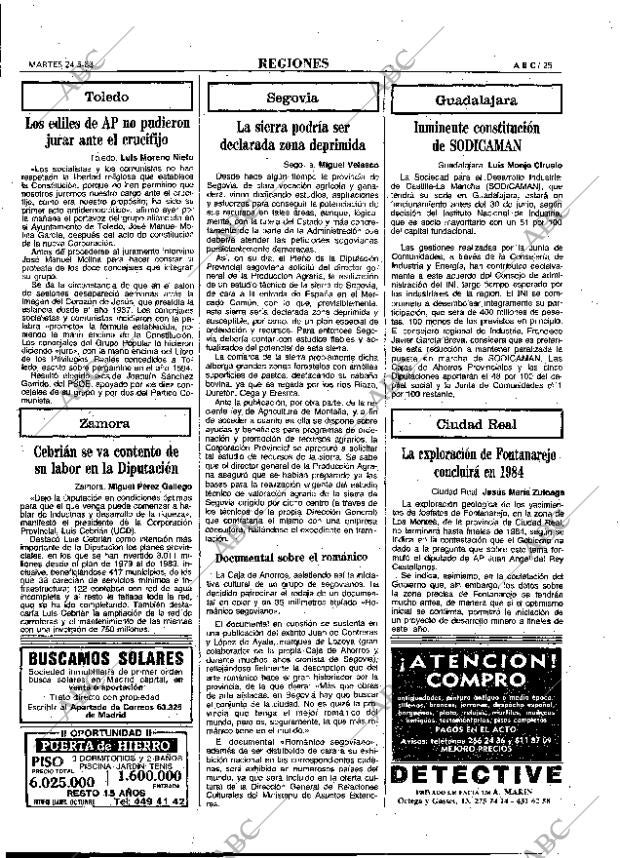 ABC MADRID 24-05-1983 página 25