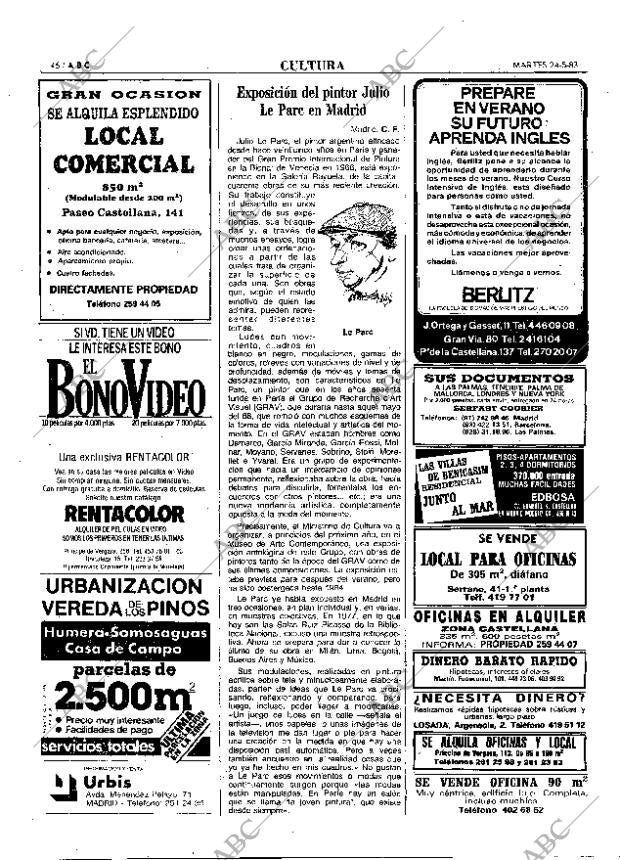 ABC MADRID 24-05-1983 página 46