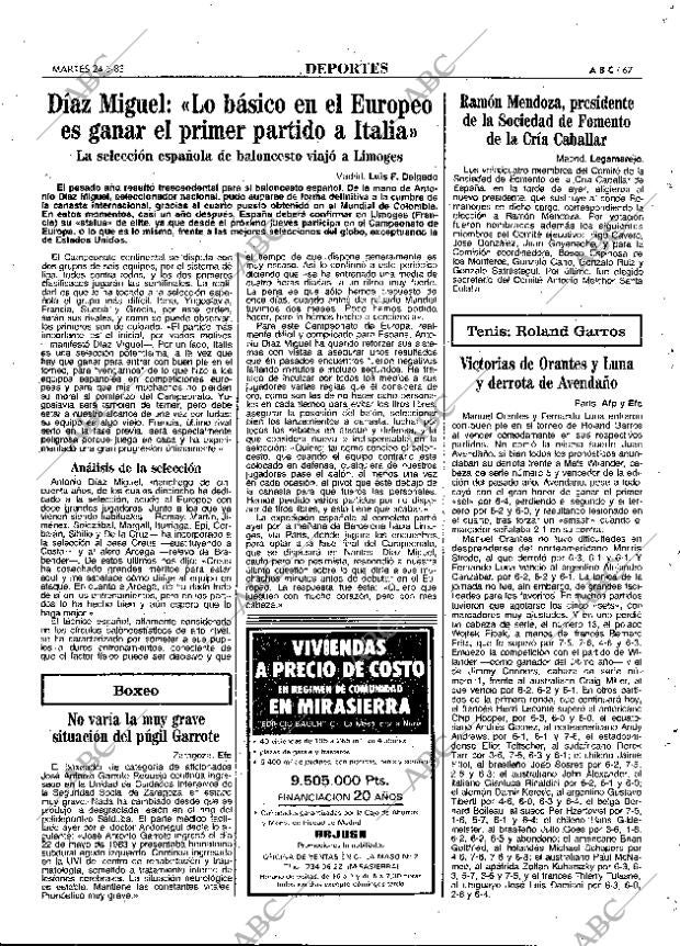 ABC MADRID 24-05-1983 página 67