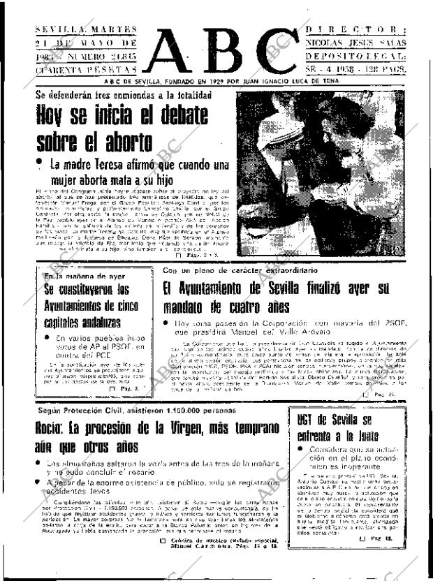 ABC SEVILLA 24-05-1983 página 25