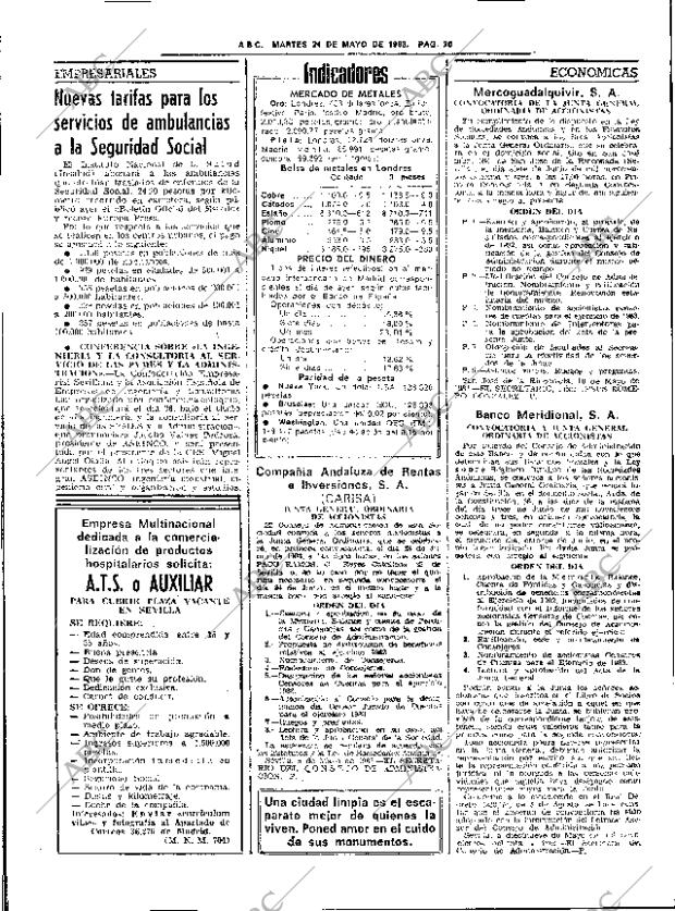 ABC SEVILLA 24-05-1983 página 44