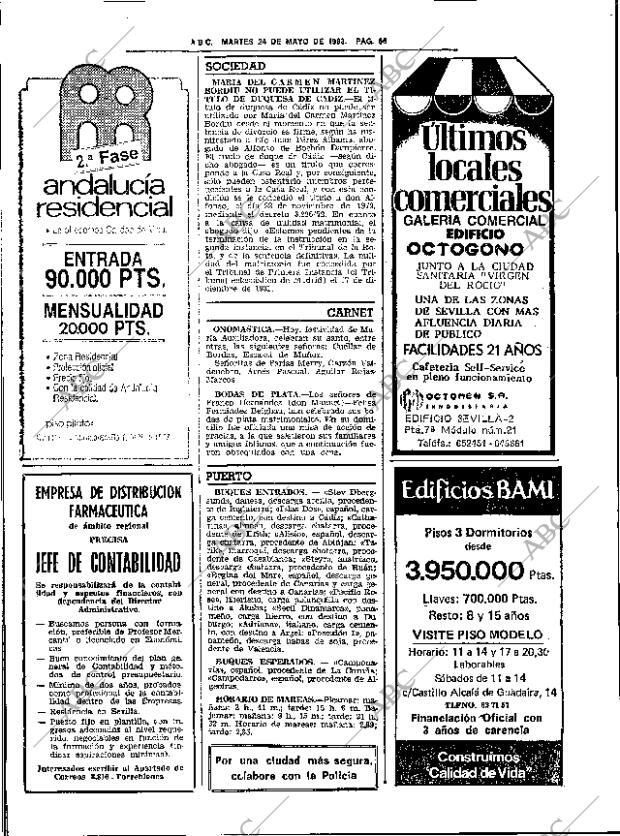 ABC SEVILLA 24-05-1983 página 90