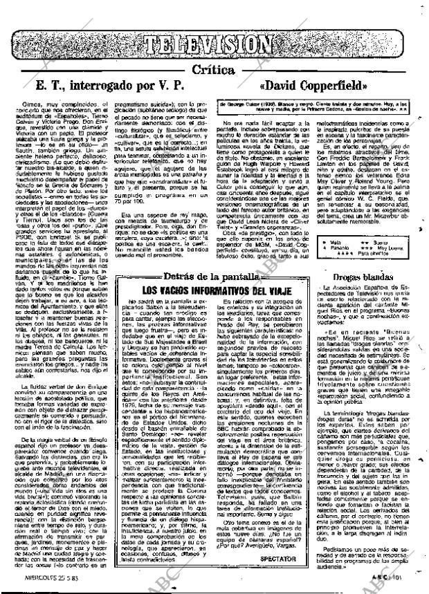 ABC MADRID 25-05-1983 página 101
