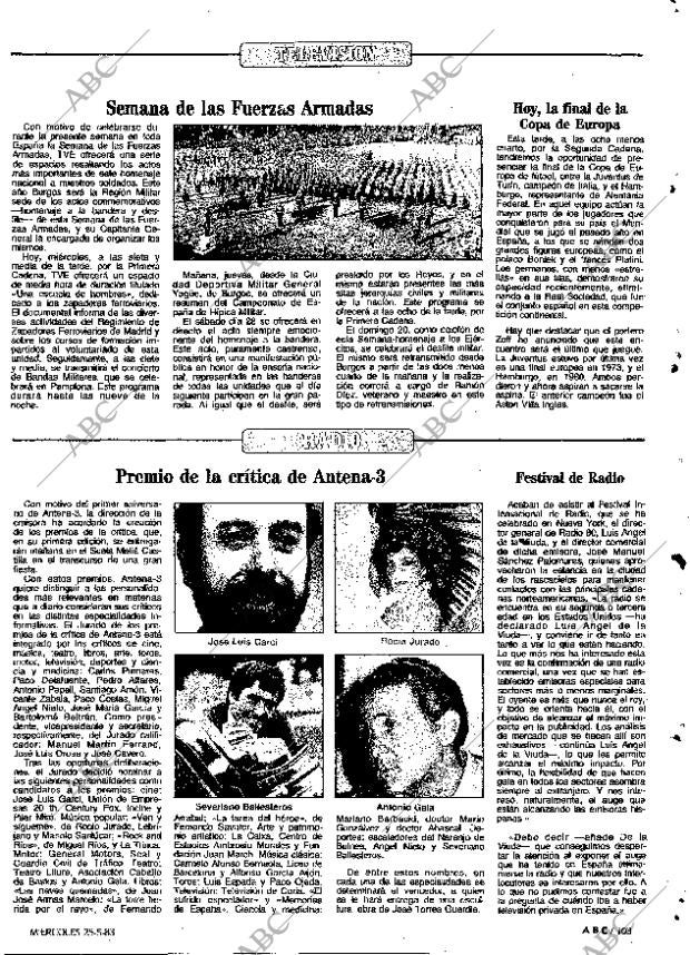 ABC MADRID 25-05-1983 página 103