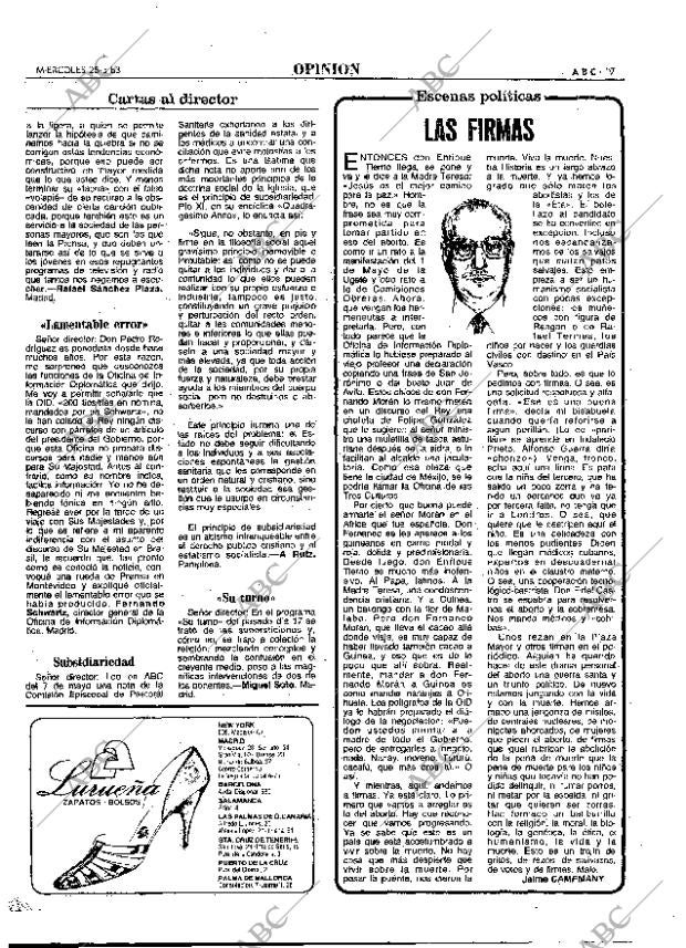 ABC MADRID 25-05-1983 página 17