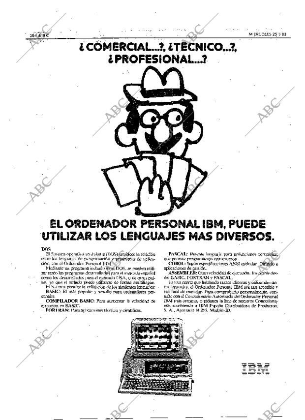 ABC MADRID 25-05-1983 página 28