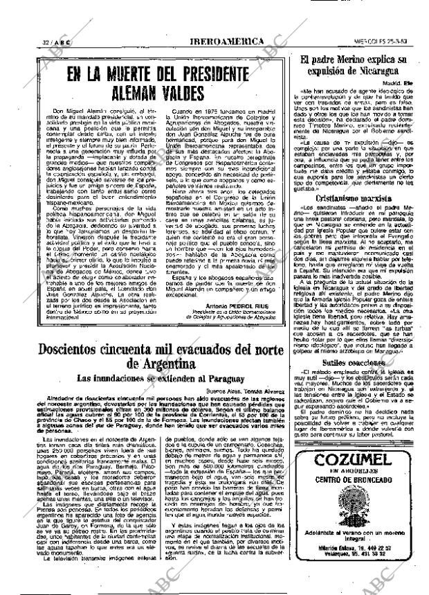ABC MADRID 25-05-1983 página 32
