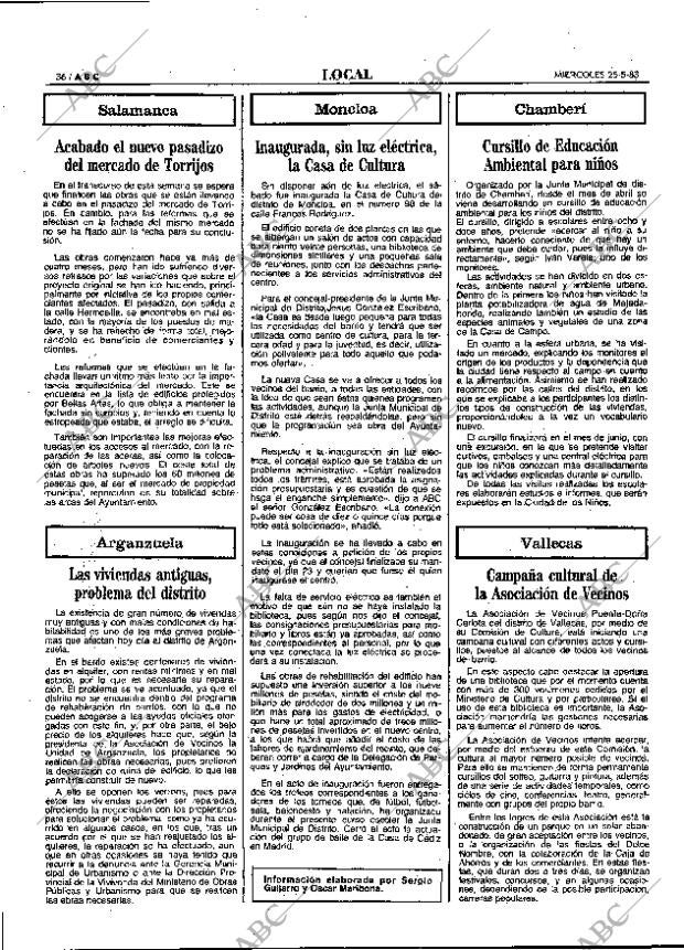 ABC MADRID 25-05-1983 página 36