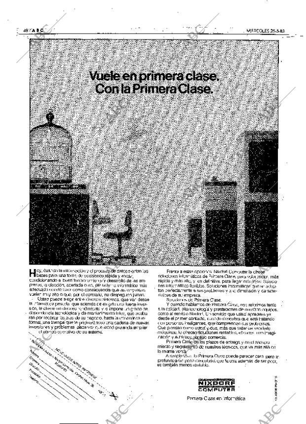 ABC MADRID 25-05-1983 página 48