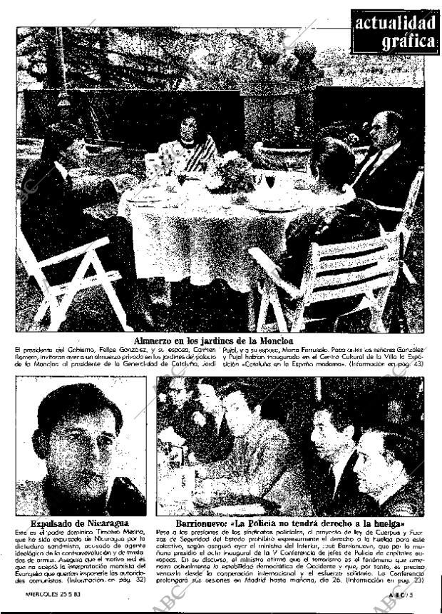 ABC MADRID 25-05-1983 página 5
