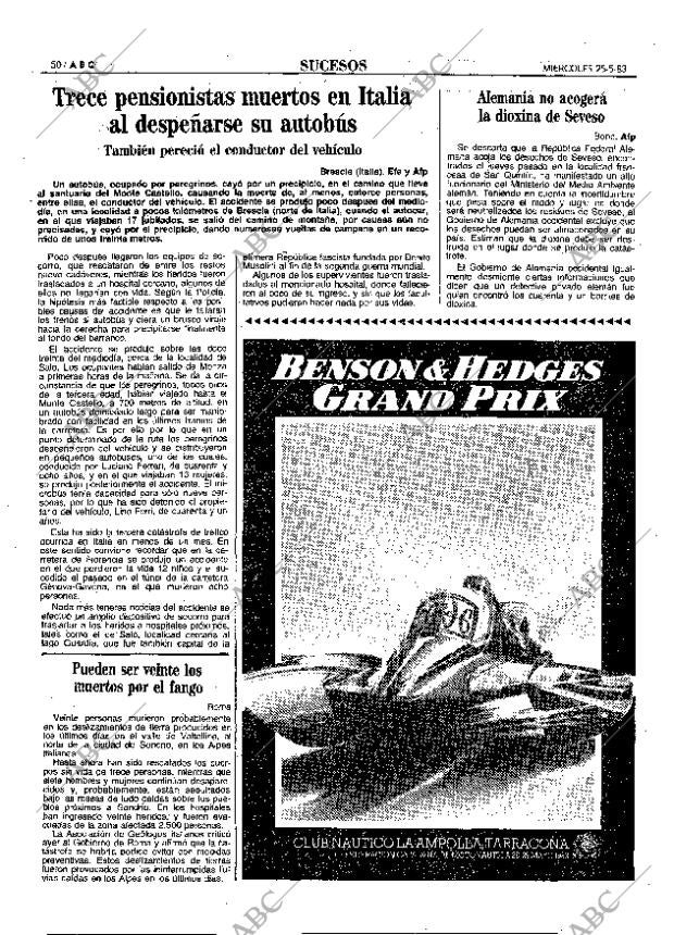 ABC MADRID 25-05-1983 página 50