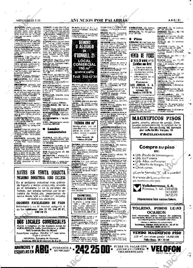 ABC MADRID 25-05-1983 página 81