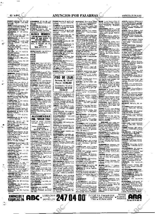 ABC MADRID 25-05-1983 página 82