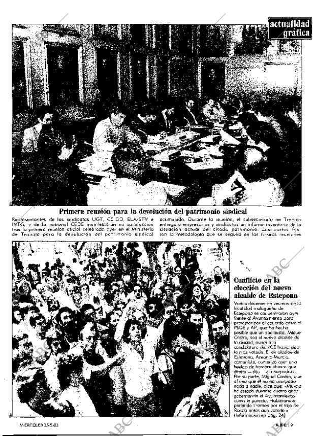 ABC MADRID 25-05-1983 página 9