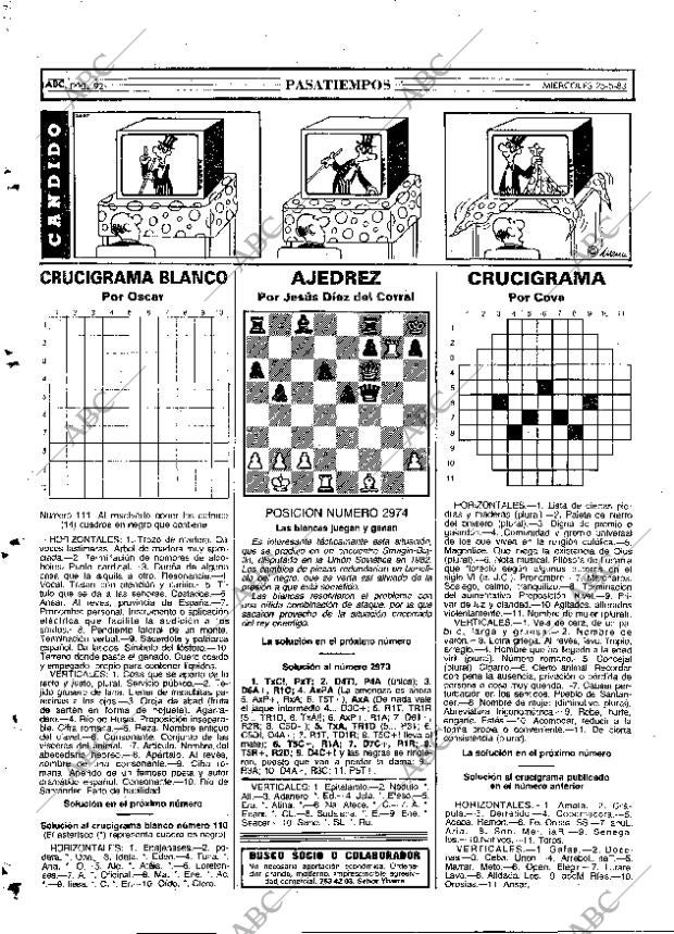 ABC MADRID 25-05-1983 página 92