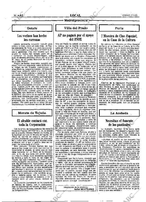 ABC MADRID 27-05-1983 página 36