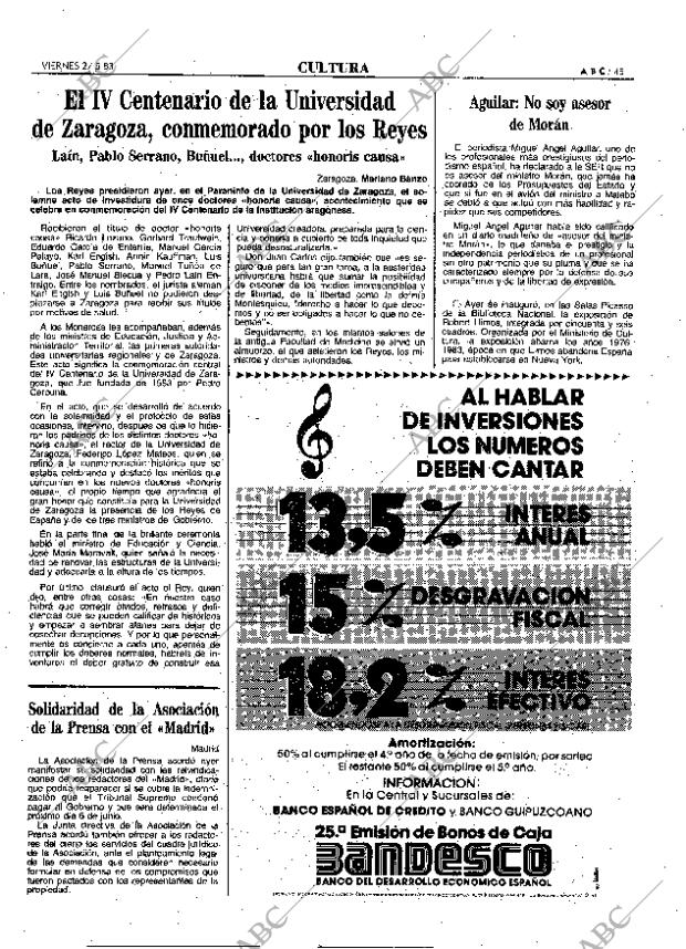 ABC MADRID 27-05-1983 página 45