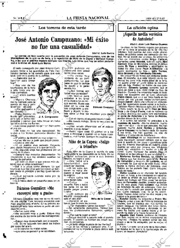 ABC MADRID 27-05-1983 página 54