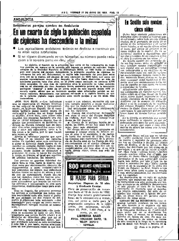 ABC SEVILLA 27-05-1983 página 27