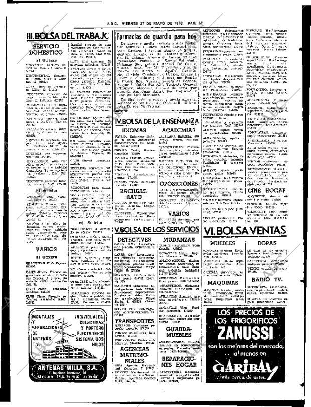 ABC SEVILLA 27-05-1983 página 81