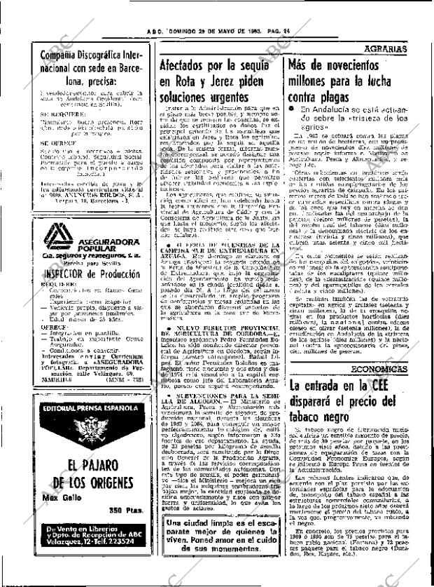 ABC SEVILLA 29-05-1983 página 40