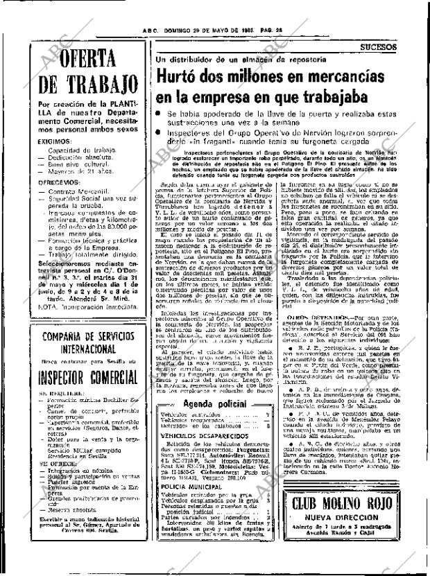 ABC SEVILLA 29-05-1983 página 44