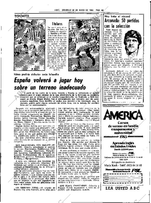 ABC SEVILLA 29-05-1983 página 69