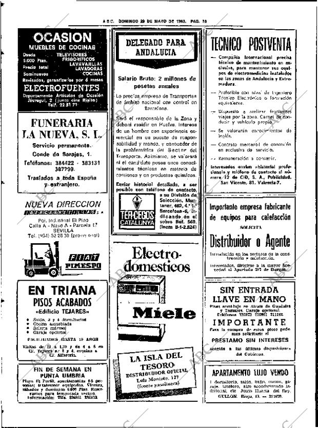 ABC SEVILLA 29-05-1983 página 92