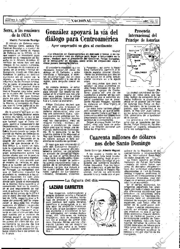 ABC MADRID 31-05-1983 página 19