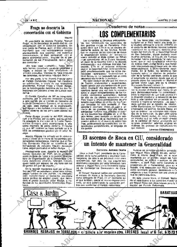 ABC MADRID 31-05-1983 página 24