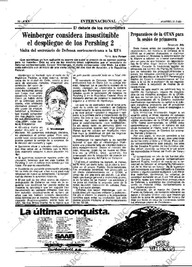 ABC MADRID 31-05-1983 página 32