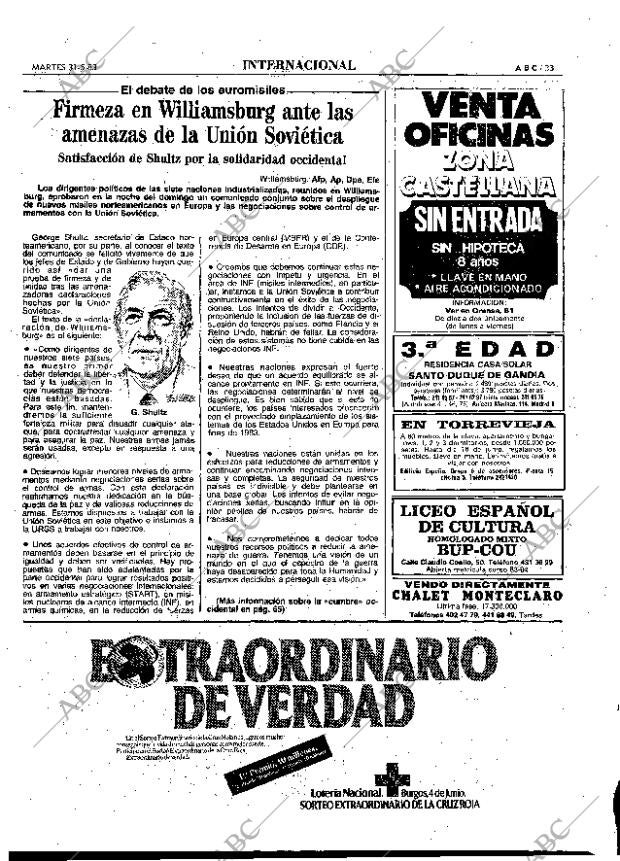 ABC MADRID 31-05-1983 página 33