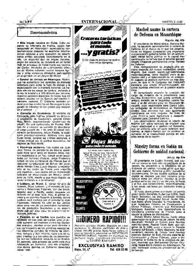 ABC MADRID 31-05-1983 página 36
