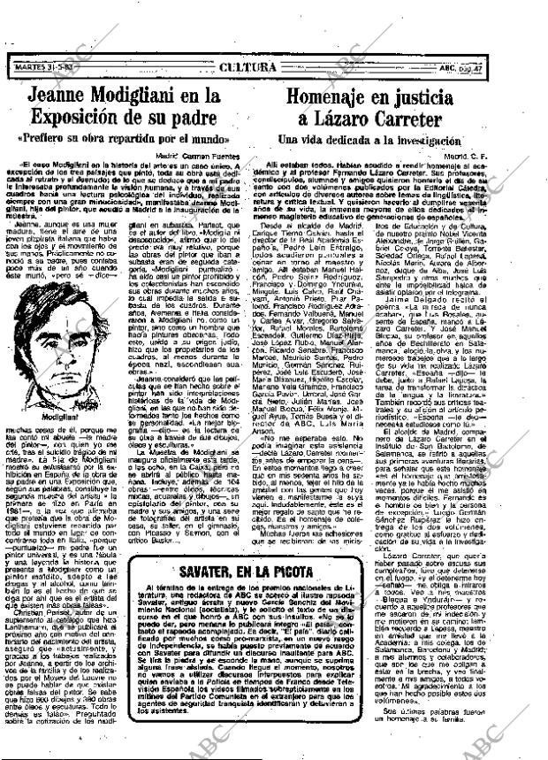 ABC MADRID 31-05-1983 página 47