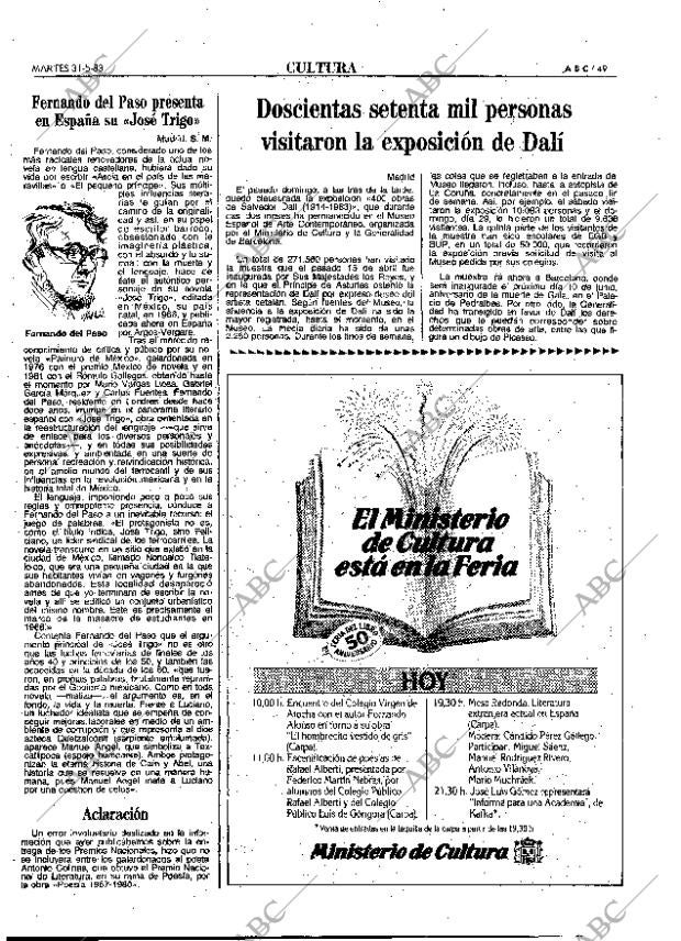 ABC MADRID 31-05-1983 página 49