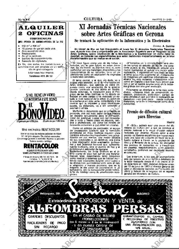 ABC MADRID 31-05-1983 página 50