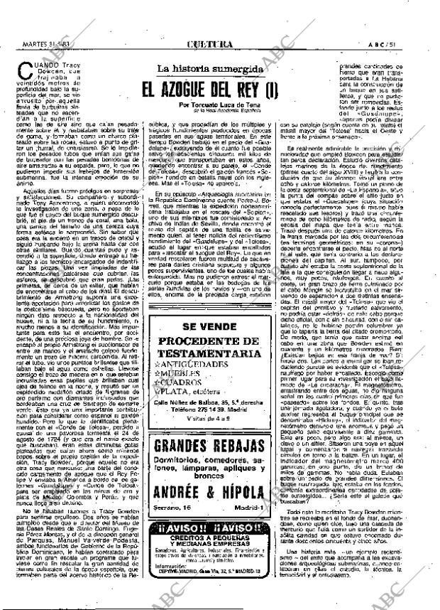 ABC MADRID 31-05-1983 página 51