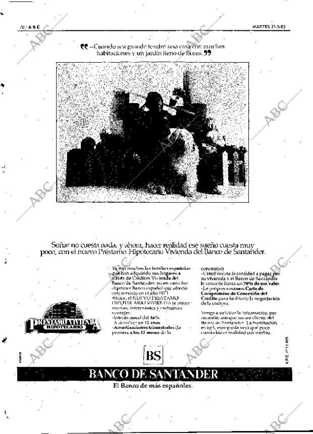 ABC MADRID 31-05-1983 página 70