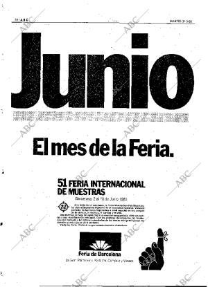 ABC MADRID 31-05-1983 página 74