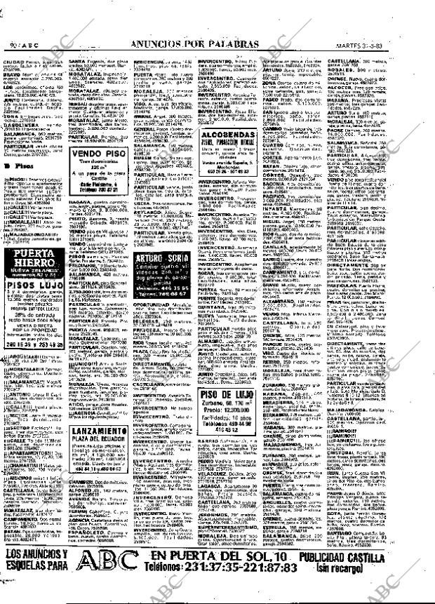 ABC MADRID 31-05-1983 página 90