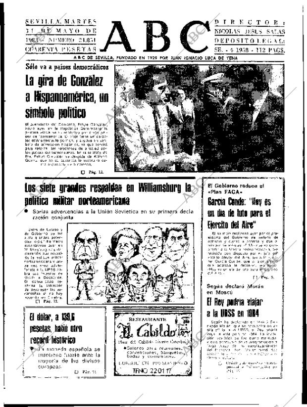 ABC SEVILLA 31-05-1983 página 17