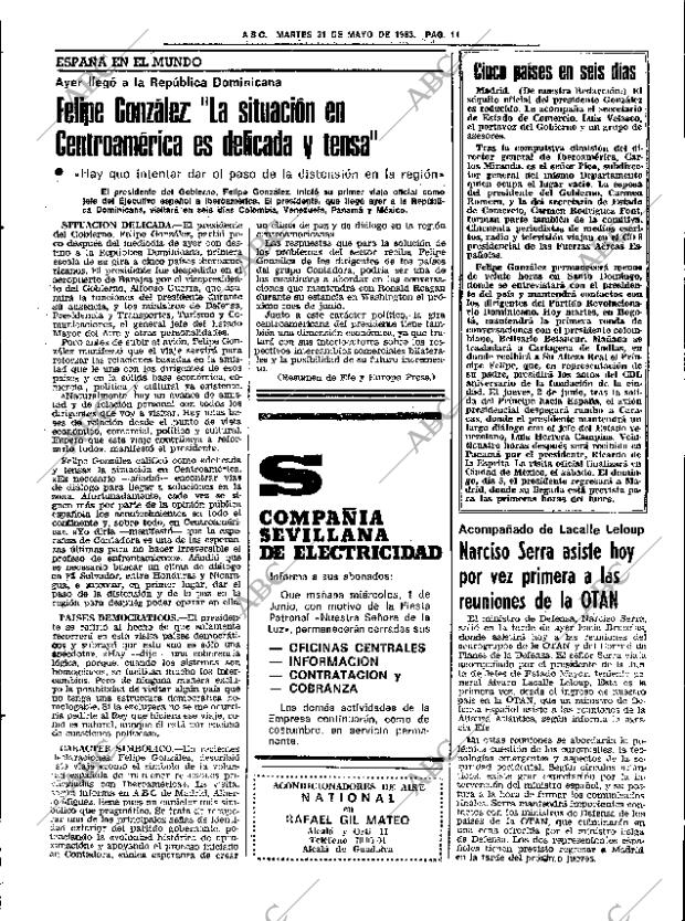 ABC SEVILLA 31-05-1983 página 27