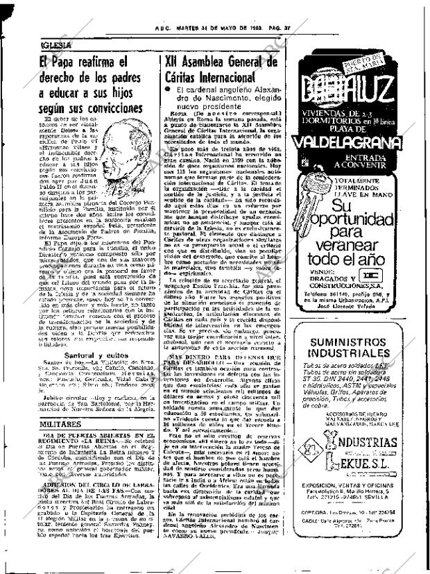 ABC SEVILLA 31-05-1983 página 53