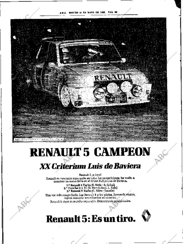 ABC SEVILLA 31-05-1983 página 54