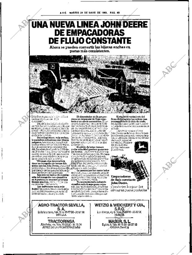 ABC SEVILLA 31-05-1983 página 62
